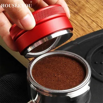 Эспрессо 58 мм Распределитель кофе Инструмент для выравнивания кофе Macaron с тремя угловыми насадками для кухни бара кемпинга на открытом воздухе