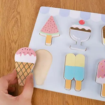 1 комплект Универсальной портативной формы, головоломка, Тонкое мастерство, обучение, Интерактивная модель мороженого для родителей и детей