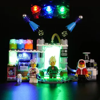 Набор USB-ламп для конструктора Lego 70418 Ghost Lab 70418 Blocks Building Set - (модель LEGO в комплект не входит)
