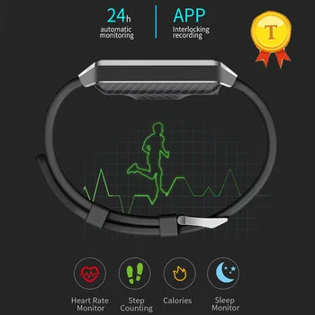 подсчет шагов калорий Смарт-браслет Lady Bracelet 24-часовой автоматический мониторинг частоты сердечных сокращений артериального давления Водонепроницаемый спортивный браслет GPS