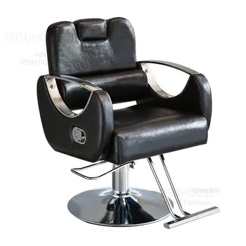 Европейская салонная мебель, современные лежачие парикмахерские кресла, Парикмахерское кресло, профессиональное парикмахерское кресло, вращающееся Парикмахерское кресло