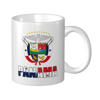 Кружка Mark Cup, Панамская буква, эмблема флага, кофейные кружки, чашка для чая, молока, воды, дорожные кружки для офиса и дома