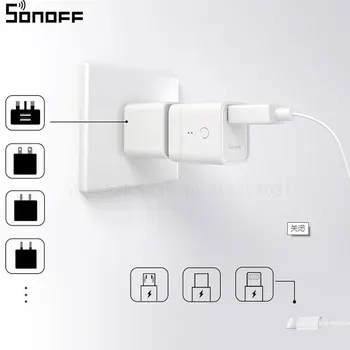 Itead Sonoff Micro Wifi USB адаптер Переключатель умного дома Беспроводной USB адаптер через приложение eWeLink Управление осуществляется с помощью Alexa Google Home