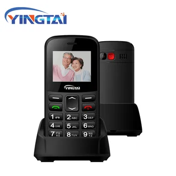 Барный телефон YINGTAI T36 с двумя sim-картами, большая клавиатура, крупный шрифт, мобильный телефон SOS, подходящий для поддержки пожилых людей, рабочий стол без вибрации