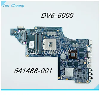 641488-001 Для HP PAVILION DV6 DV6-6000 материнская плата ноутбука HM65 216-0810001 Дискретная графика DDR3 100% тестовая работа