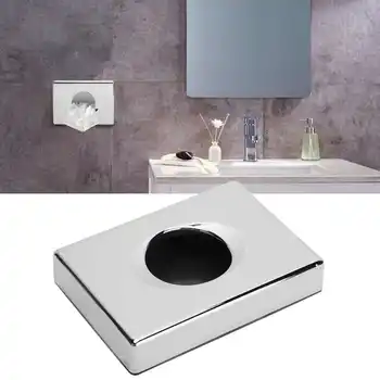 Настенная коробка для салфеток размером 10X14X2,7 см, прямоугольный держатель для коробки для салфеток для туалетного столика в ванной комнате