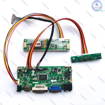 e-qstore: Превратите ЖК-панель LQ121S1LG55 800X600 в монитор-Контроллер Lvds Плата драйвера Для Ремонта Инвертора Diy Kit HDMI-совместимый VGA
