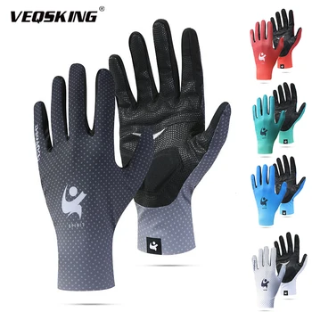 Мужские велосипедные перчатки с полными пальцами, летние Женские Противоударные износостойкие Дышащие перчатки MTB