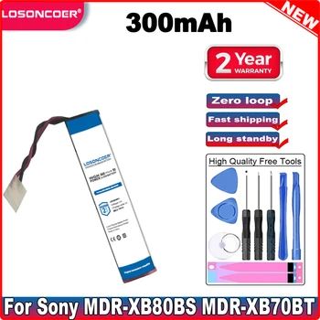 Аккумулятор LOSONCOER 300mAh LIS1630HNPC Для Аккумуляторов Bluetooth-гарнитур Sony MDR-XB80BS, MDR-XB70BT