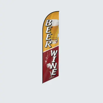 Индивидуальный рисунок с вашим собственным логотипом Пляжные флаги из перьев, рекламный баннер Swooper, продвигающий бизнес без опор и основы