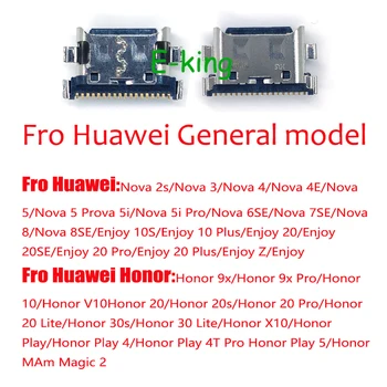 10 Шт. Оригинальный Для Huawei Honor 10 9X20 P20 P30 Lite Nova 6se 7se 8se play 4 5 USB Порт Для Зарядки Разъем