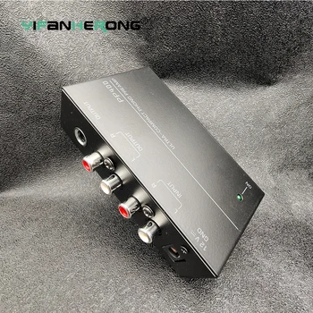 Ультракомпактный предусилитель phono с функцией поддержки RCA 1/4 дюйма Предусилитель интерфейса TRS phono preamp PP400