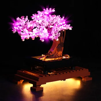 Vonado Led Light для 10281 Романтического Розового Дерева Бонсай Строительные Блоки Кирпичи Игрушки (только световой комплект)
