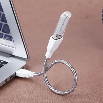 Кабель-адаптер USB для подключения удлинителя к розетке, металлическая гибкая трубка