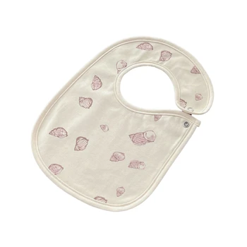 Детские нагрудники Хлопчатобумажные слюнявчики из ткани с высокой впитывающей способностью для отрыжки, необходимые для ухода за ребенком