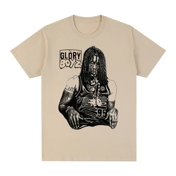 Chief Keef GLORY BOYZ в стиле Хип-хоп, Винтажная футболка, Хлопковая Мужская футболка, Новая ФУТБОЛКА, Женские топы