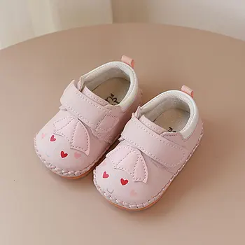 2023 Новая детская обувь, мягкие и удобные кроссовки, обувь для маленьких девочек, двухцветная детская обувь для прогулок, Милая повседневная обувь для девочек для малышей