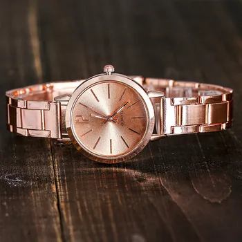 Женские модные часы с римскими цифрами, аналоговые кварцевые наручные часы из искусственной кожи, наручные часы, повседневный женский браслет, роскошные часы