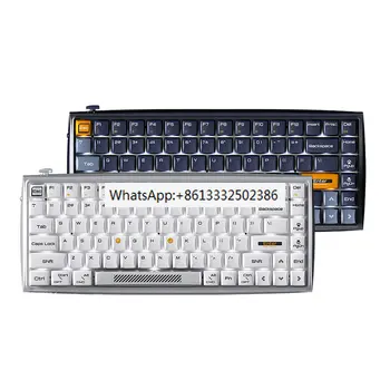 Hi Keys беспроводной Bluetooth / двухрежимная подсветка /84 клавиши / механическая клавиатура /офис / киберспорт /игры
