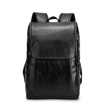 Модный мужской рюкзак из искусственной кожи, мужской большой противоугонный рюкзак для путешествий, сумка для ноутбука, большая школьная сумка, мужская деловая сумка через плечо