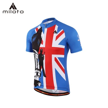 MILOTO Men Pro Велоспорт Джерси Весна Лето Майо Ciclismo Езда На Открытом Воздухе Велосипед Велосипедная Рубашка С Коротким Рукавом Велосипедная Рубашка Одежда