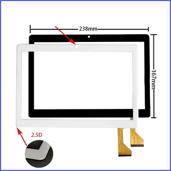 Новая стеклянная панель с сенсорным экраном 10,1 дюйма для YZS-V10-B