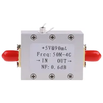 Радиочастотный усилитель G5AB Малошумящий радиочастотный усилитель Плата радиомодуля 50M-4GHz NF = 0.6dB