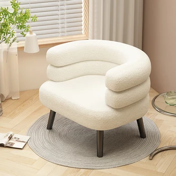 Офисный шезлонг Nordic, игровое кресло, туалетный столик, кожаные обеденные стулья-качалки, косметичка, индивидуальная мебель для гостиной LTY13XP