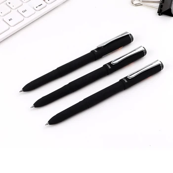 Гелевая ручка 0,5 мм большой емкости, толстая офисная деловая ручка, фирменная ручка для письма, канцелярские принадлежности для школы, милые канцелярские принадлежности